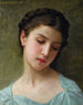 Portrait of Young Girl - William Bouguereau — artwork view