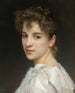Portrait of Gabrielle Cot - William Bouguereau — artwork view