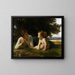 Temptation - William Bouguereau — framed artwork on a wall