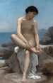 La Baigneuse - William Bouguereau — artwork view