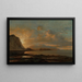Port d'attache Côte du Labrador - William Bradford — framed artwork on a wall