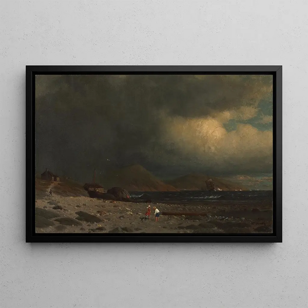 Côte du Labrador - William Bradford — framed artwork on a wall