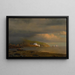 Near Cape St Johns, Labrador Coast - William Bradford — framed artwork on a wall