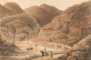 Passage dans les montagnes entre Nisa et Villa Velha - William Bradford — artwork view