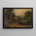 A landscape - William Brocas — framed artwork on a wall