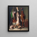 Nature Morte with Game - William Buelow Gould — framed artwork on a wall