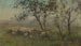 A flock of sheep - William Charles Estall — artwork view