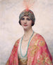 A beauty in an oriental costume - William Clarke Wontner — artwork view