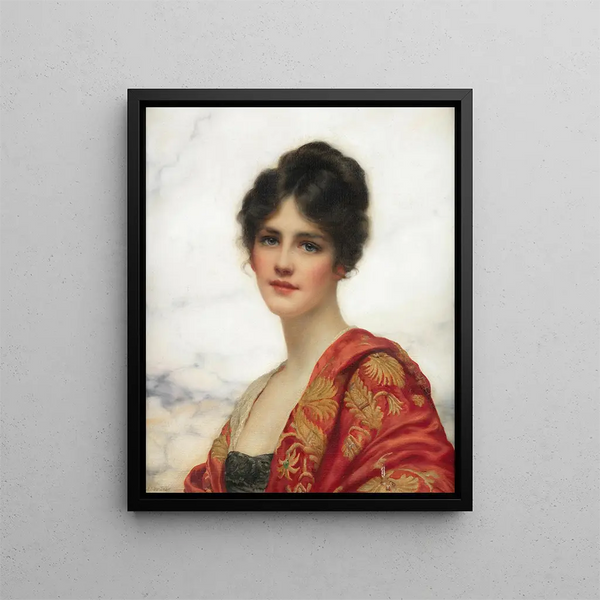 Esmée Painting - William Clarke Wontner — framed artwork on a wall