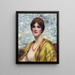 William Clarke Wontner - Léonore — framed artwork on a wall
