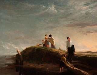 The hesitant departure - William Collins — artwork view