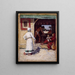 An Oriental Scene - William Crampton Gore — framed artwork on a wall