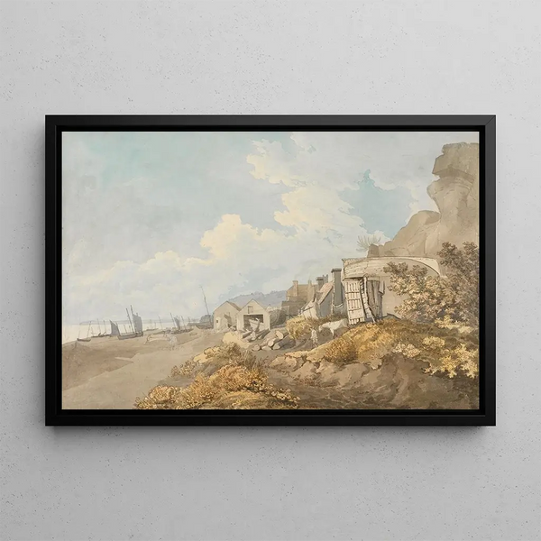 Hastings painting - William Day — framed artwork on a wall