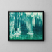 La Grotte du Drac, Manacor - William Degouve de Nuncques — framed artwork on a wall