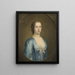 Margaret Seton - William Denune — framed artwork on a wall