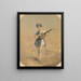Celestial Painting in the role of the Arab boy - William Drummond — framed artwork on a wall
