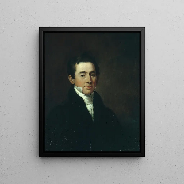 John Adams Conant - William Dunlap — framed artwork on a wall