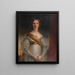 Catherine Sarah Brown the artist's cousin - William Dyce — framed artwork on a wall