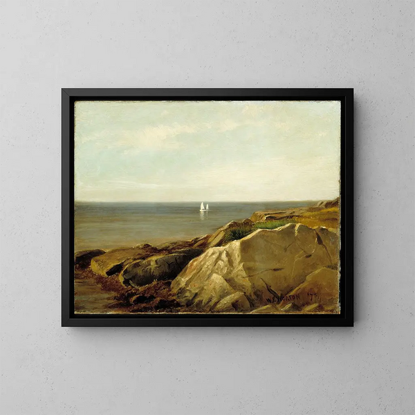 Côte du Maine - William Edward Norton — framed artwork on a wall