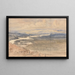 A river scene - William Ellis — framed artwork on a wall