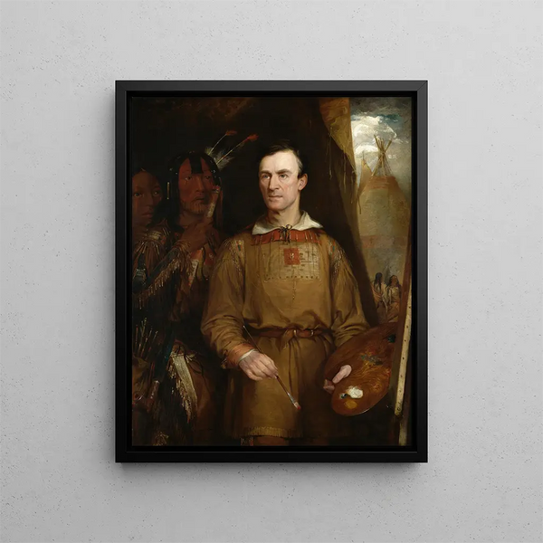 Georges Catlin - William Fisk — framed artwork on a wall