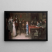 And when did you last see your father - William Frederick Yeames — framed artwork on a wall