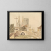 Cathedral of Coutances - William Frome Smallwood — framed artwork on a wall
