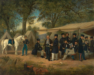 Zachary Taylor at Walnut Springs - William Garl Browne Jr — artwork view