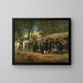 Zachary Taylor at Walnut Springs - William Garl Browne Jr — framed artwork on a wall