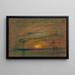 Sunset Painting - William Gedney Bunce — framed artwork on a wall