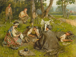 Towards the End - William Gilbert Gaul — artwork view
