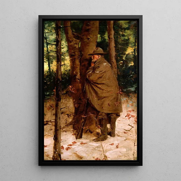 The Sentinel - William Gilbert Gaul — framed artwork on a wall