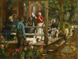 News from the Front: The Letter - William Gilbert Gaul — artwork view