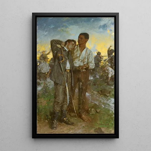 Until the End - William Gilbert Gaul — framed artwork on a wall