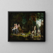 Alexander Masterton and his wife and children - William Hamilton — framed artwork on a wall
