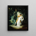 Céladon et Amélia - William Hamilton — framed artwork on a wall