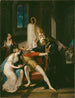 Edwy and Elgiva, a scene from Saxon history - William Hamilton — artwork view