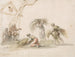 Figures en train de récolter - William Hamilton — artwork view