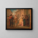 The revelation of Olivie's engagement in Twelfth Night, Act V, Scene i - William Hamilton — framed artwork on a wall