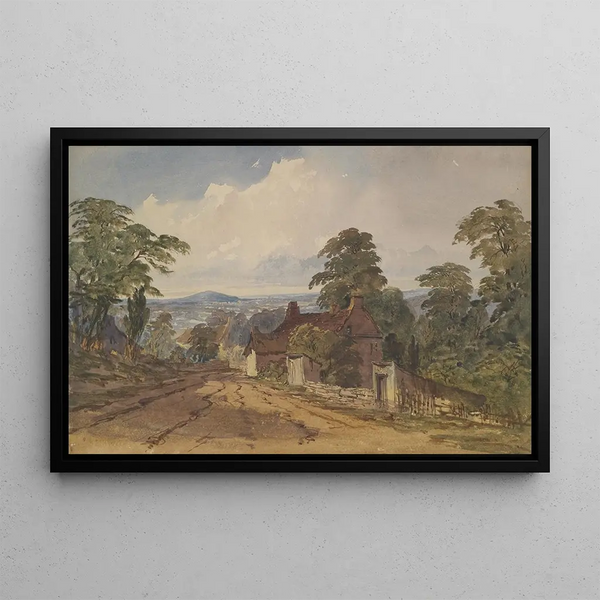 Near Bath - William Hardwick — framed artwork on a wall