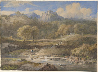 Licenza near Rome, the Villa of Horace - William Havell — artwork view