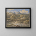Licenza near Rome, the Villa of Horace - William Havell — framed artwork on a wall