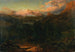 Mountains by Moonlight - William Heine — artwork view