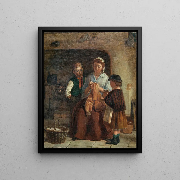 Un point opportun - William Hemsley — framed artwork on a wall