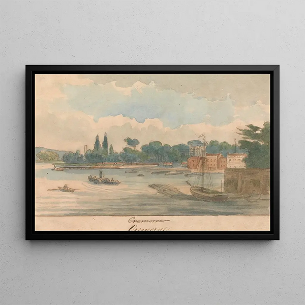 Cremorne Painting - William Henry Brooke — framed artwork on a wall