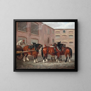 Preparation of Drey - William Henry Davis — framed artwork on a wall