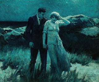 Promenade au clair de lune - William Henry Dethlef Koerner — artwork view