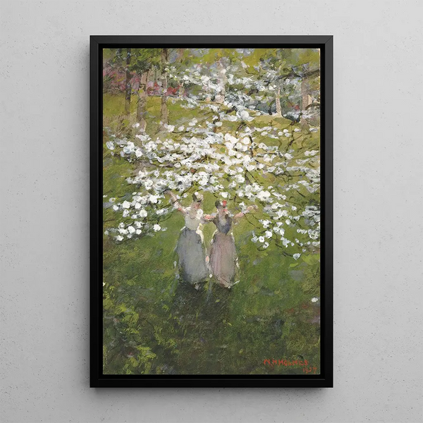 Flower Painting - William Henry Holmes — framed artwork on a wall