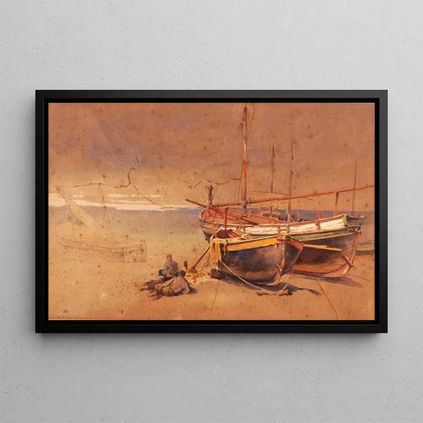 Capri - William Henry Holmes — framed artwork on a wall