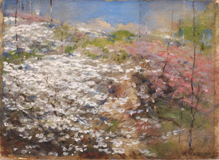 Flower Field Painting - William Henry Holmes — artwork view